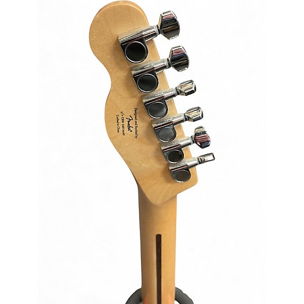 Used Squier Telecaster Red Solid Body Electric Guitar