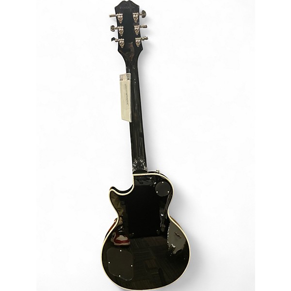 Used Epiphone Les Paul Custom Silverburst Solid Body Electric Guitar