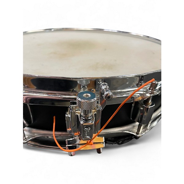 Used Pearl 13in Piccolo Steel Snare Black Drum