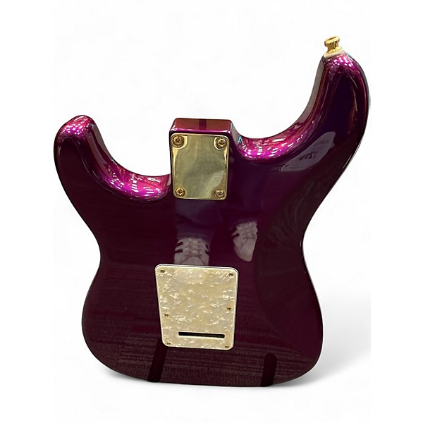 Used 2010 Fender FSR American Standard Stratocaster Purple Solid Body Electric Guitar