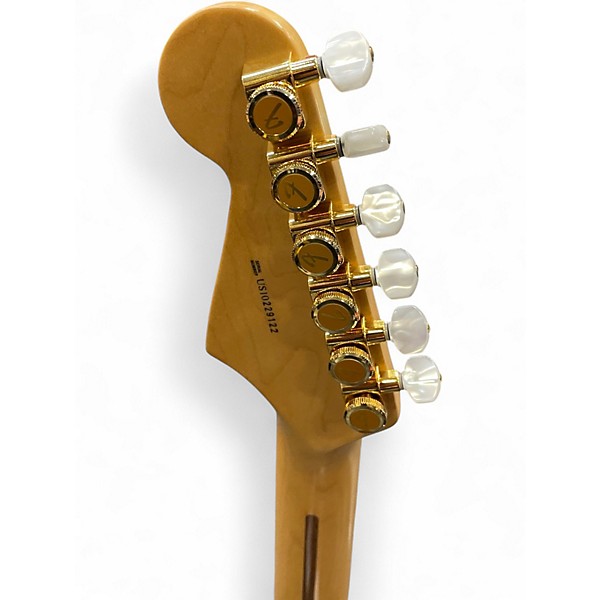 Used 2010 Fender FSR American Standard Stratocaster Purple Solid Body Electric Guitar