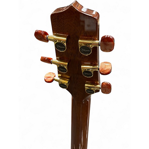 Used Takamine DSF48C Natural Acoustic Electric Guitar