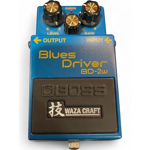 Used BOSS BD2W Blues Driver Waza Craft Effect Pedal