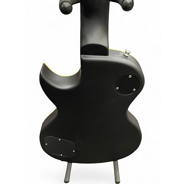 Used Leo Jaymz single cut  Black Solid Body Electric Guitar