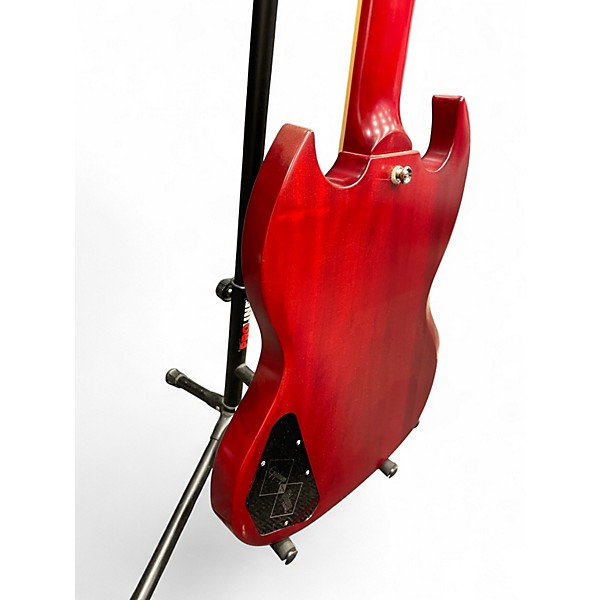 Used Epiphone Inspired by Gibson SG Cherry Solid Body Electric Guitar