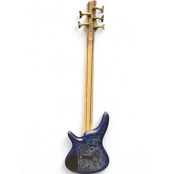 Used Ibanez SR300EDX BLUE Electric Bass Guitar