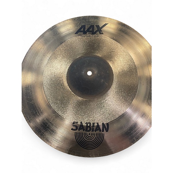 Used SABIAN 18in AAX Frequency Crash Cymbal