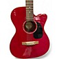 Used Great Divide SMCE-18-DR Red Acoustic Electric Guitar