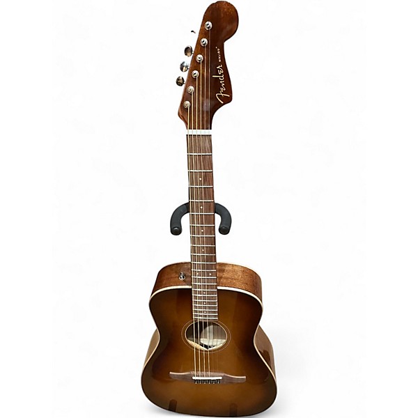 Used Fender Malibu CE COGNAC BURST Acoustic Electric Guitar