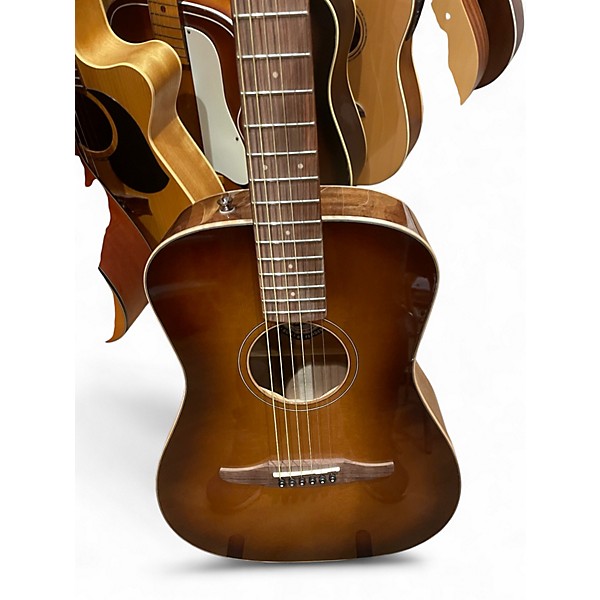 Used Fender Malibu CE COGNAC BURST Acoustic Electric Guitar