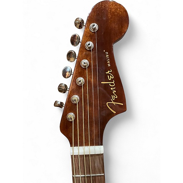 Used Fender Malibu CE COGNAC BURST Acoustic Electric Guitar