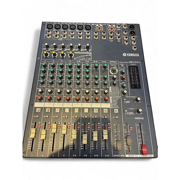 Used Yamaha MG124CX Unpowered Mixer
