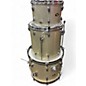 Vintage 1960s Slingerland 3 Piece Bop Silver Sparkle Drum Kit thumbnail