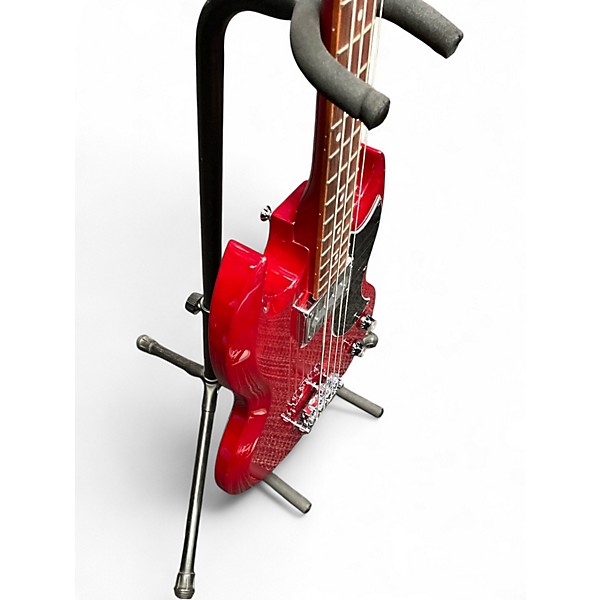 Used 2020s Epiphone SG E1 Candy Apple Red Electric Bass Guitar