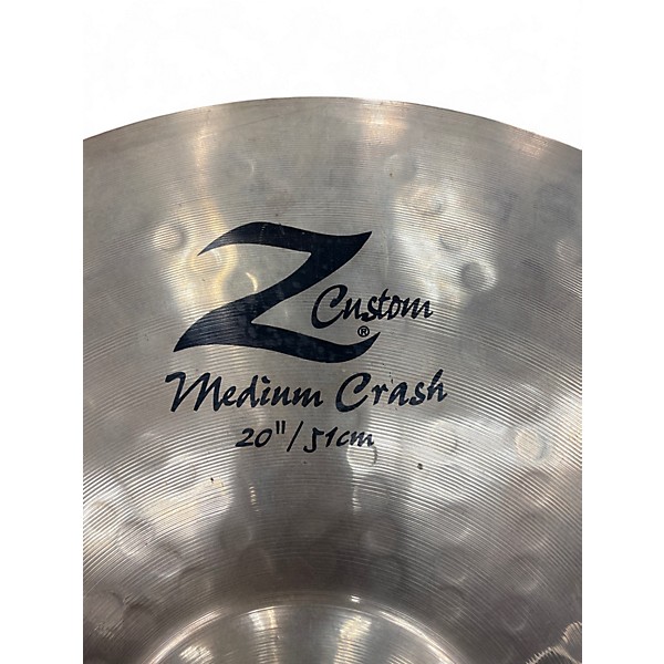 Used Zildjian 20in Z Custom Medium Crash Cymbal