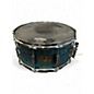 Used Pork Pie 14in WEATHERED BARN BLUE 14X7 SNARE BLUE Drum thumbnail