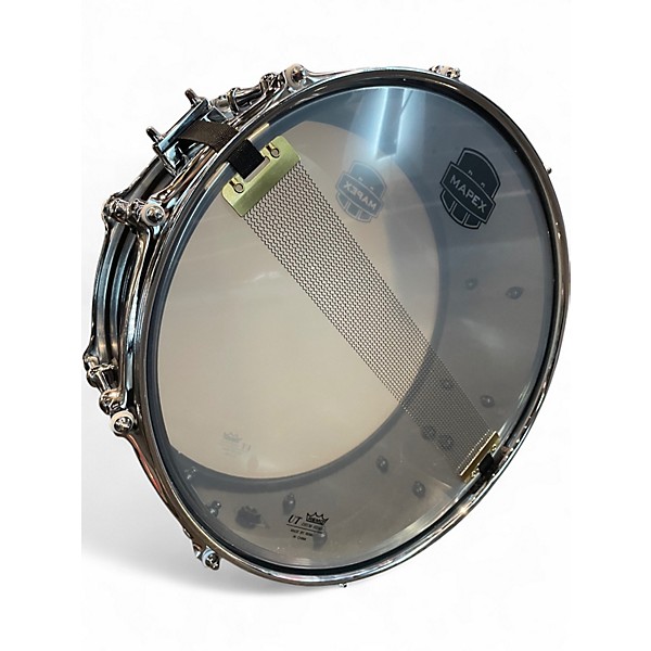 Used Mapex 14in TOMAHAWK SNARE 14X5.5 BLACK NICKEL Drum