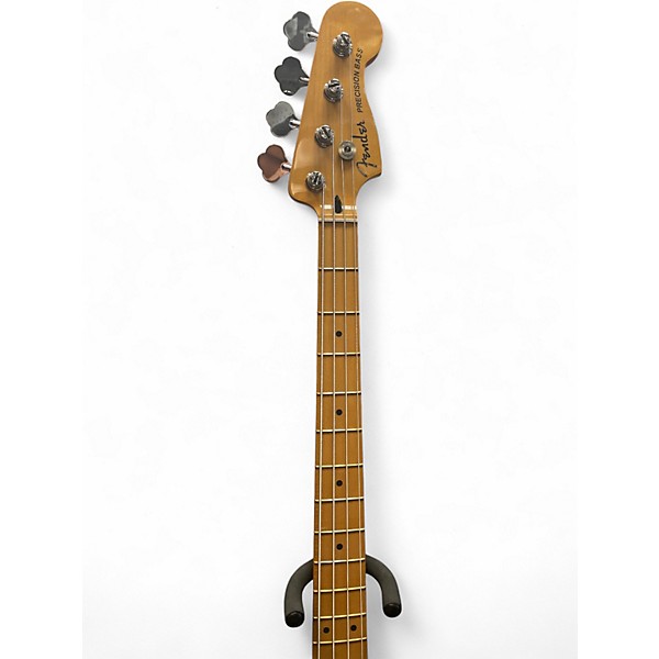 Used Fender Player Plus Active Precision Bass COSMIC JADE Electric Bass Guitar