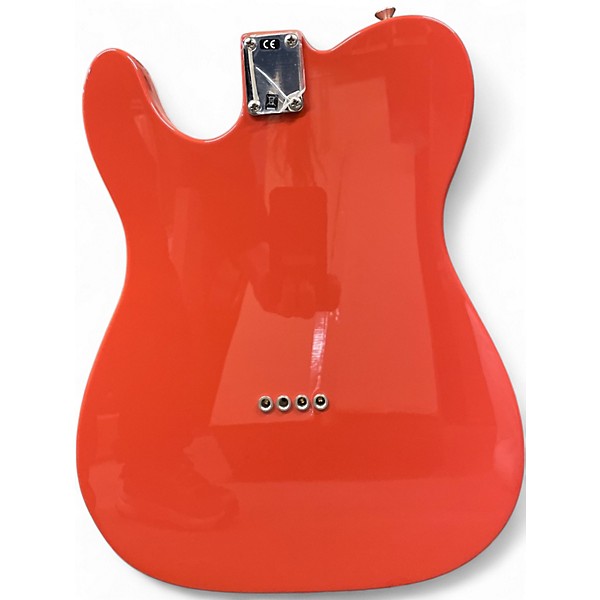 Used Fender tenor tele Fiesta Red Solid Body Electric Guitar