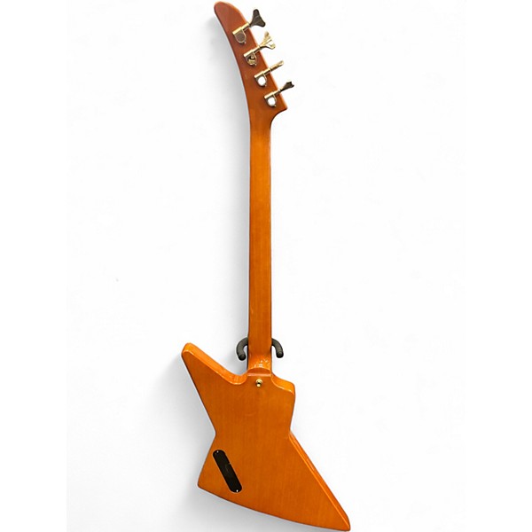 Used Epiphone Korina Explorer Natural Electric Bass Guitar