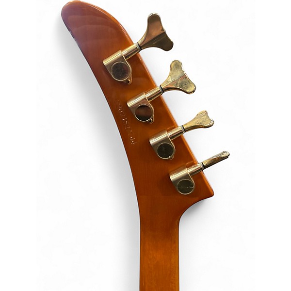 Used Epiphone Korina Explorer Natural Electric Bass Guitar