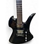 Used B.C. Rich Tempered Mockingbird X Black Solid Body Electric Guitar