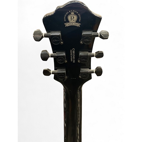 Used B.C. Rich Tempered Mockingbird X Black Solid Body Electric Guitar