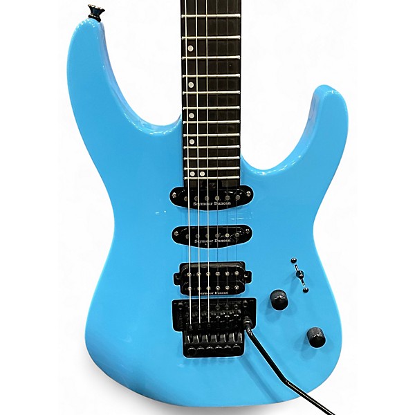 Used Charvel Pro Mod DK24 HSS FR E Infinity Blue Solid Body Electric Guitar