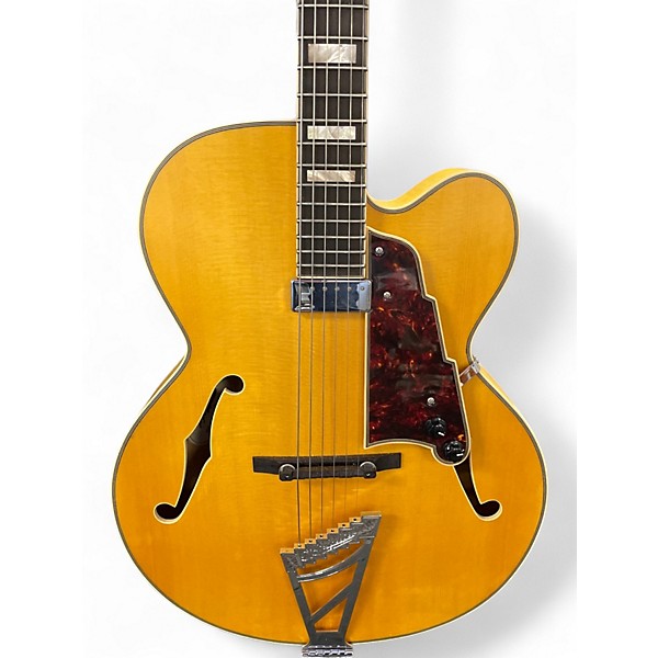 Used D'Angelico excel exl-1 Amber Hollow Body Electric Guitar