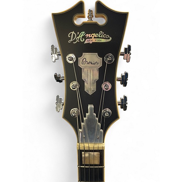 Used D'Angelico excel exl-1 Amber Hollow Body Electric Guitar