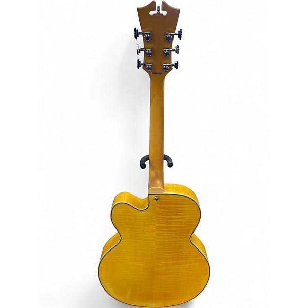 Used D'Angelico excel exl-1 Amber Hollow Body Electric Guitar