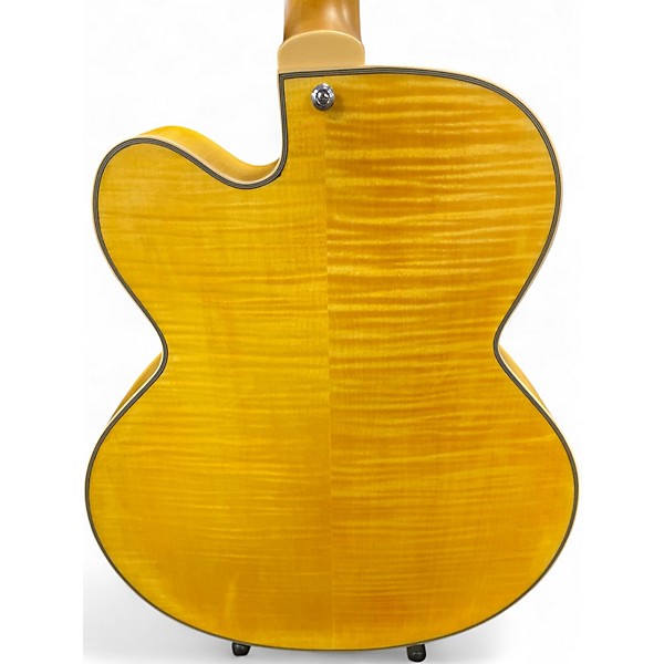 Used D'Angelico excel exl-1 Amber Hollow Body Electric Guitar