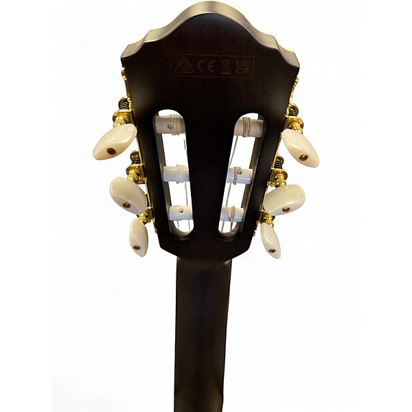 Used Ibanez tod10n black flat Classical Acoustic Electric Guitar