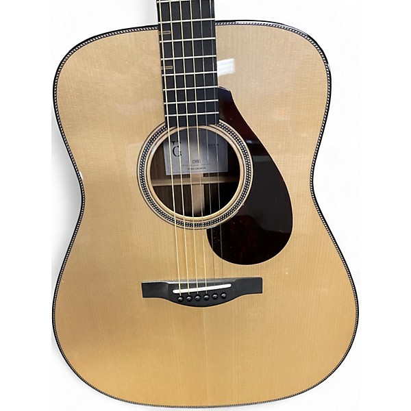 Used Yamaha fg9 r Natural Acoustic Guitar