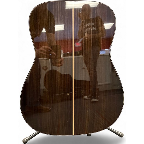 Used Yamaha fg9 r Natural Acoustic Guitar