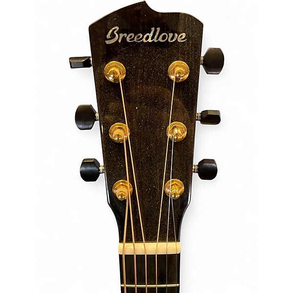 Used Breedlove custom concerto 2 Color Sunburst Acoustic Electric Guitar