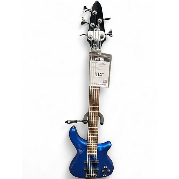 Used 2020s Rogue LX205 Blue Electric Bass Guitar