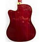 Used 2020s Epiphone Hummingbird Crimson Red Burst Acoustic Guitar