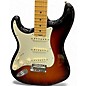 Used Fender American Elite Stratocaster Left Handed 3 Color Sunburst Electric Guitar