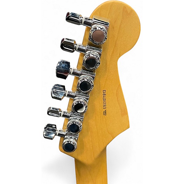 Used Fender American Elite Stratocaster Left Handed 3 Color Sunburst Electric Guitar