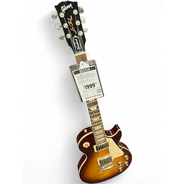 Used Gibson Les Paul Standard 3 Color Sunburst Solid Body Electric Guitar