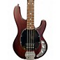 Used Sterling by Music Man S.U.B. Sting Ray RAY4 Walnut Stain Electric Bass Guitar