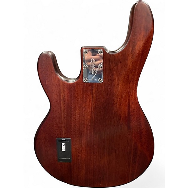Used Sterling by Music Man S.U.B. Sting Ray RAY4 Walnut Stain Electric Bass Guitar
