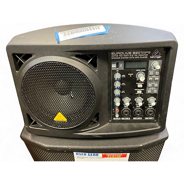 Used Behringer EUROLIVE B207 Powered Speaker