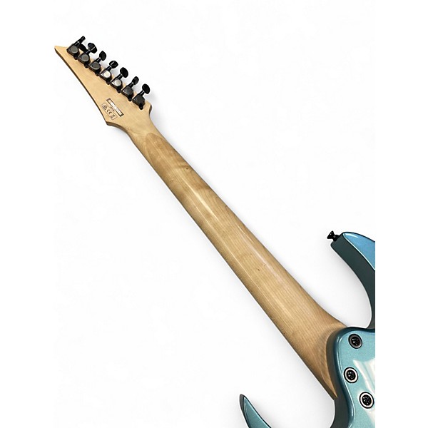 Used Ibanez GRG7221M 7-String Metallic Blue Solid Body Electric Guitar