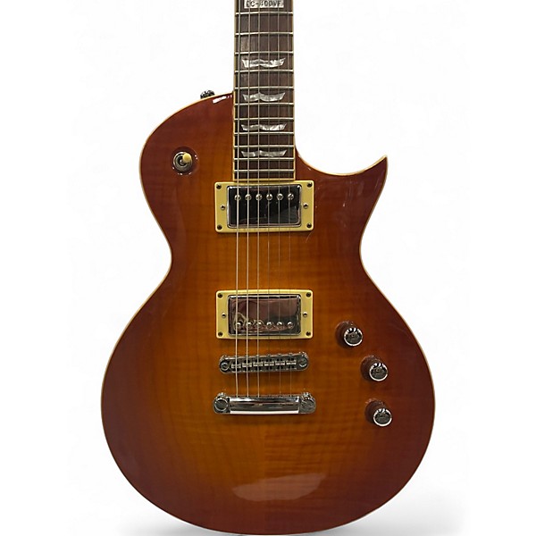 Used 2007 ESP LTD EC400 Vintage Sunburst Solid Body Electric Guitar