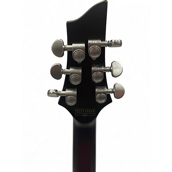 Used 2014 Schecter Guitar Research C1 FR Platinum Trans Crimson Red Solid Body Electric Guitar