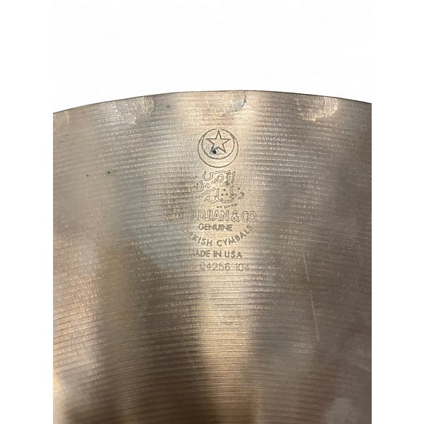 Used Zildjian 14in K Mastersound Hi Hats Pair Cymbal