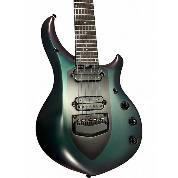 Used Ernie Ball Music Man Majesty 7 Arctic Dream Solid Body Electric Guitar