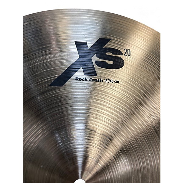 Used SABIAN 18in XS Rock Crash  Cymbal